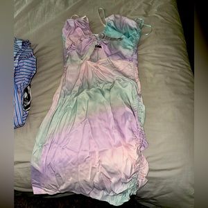 Zara cut-out mini dress